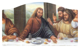 DASHELL 121 J Last Supper Jesus